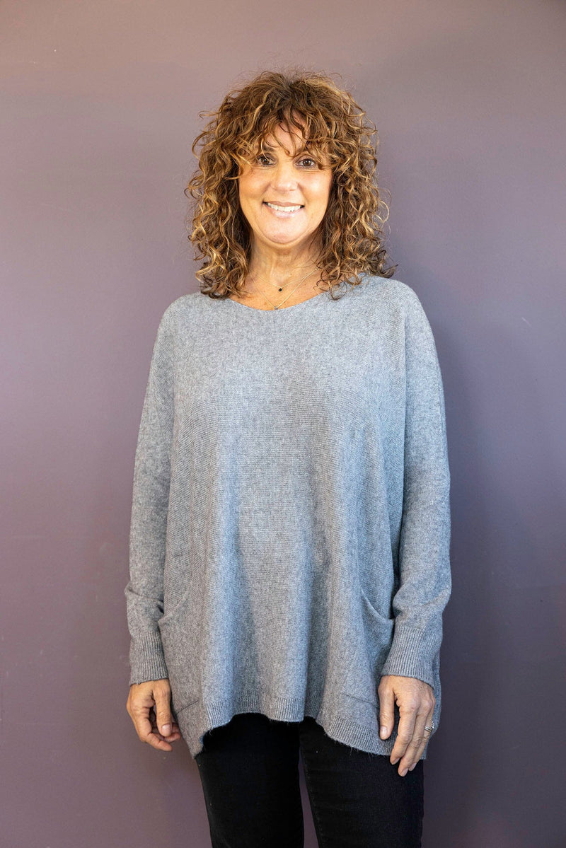 Caryf X Two Pocket Oversized Sweater