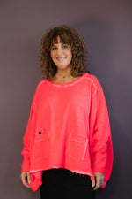 A New Wide Short Sweater