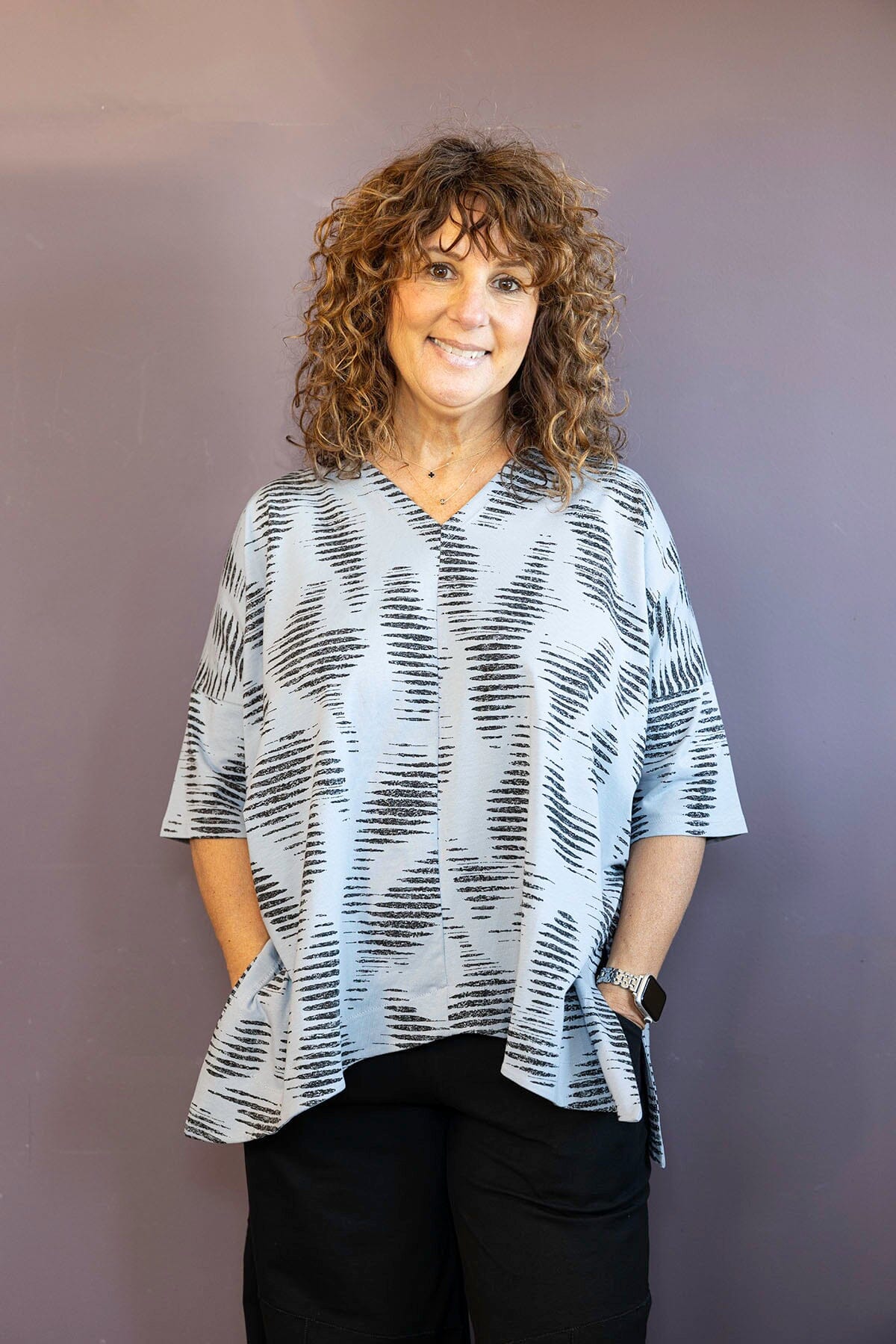 Eleanor Shirt (Cielo Lotus)