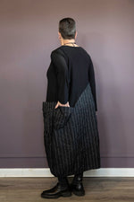 Oma Pinstripe Dress