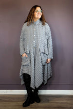 Grey Pucker Jacket