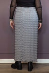 Pucker Pencil Skirt