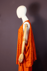 Exposed Hem Scripted Top