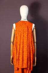 Exposed Hem Scripted Top
