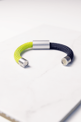 Beyond Simplicity Aluminum Color Tube Bracelet