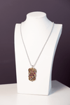 25. Paisley Dog Tag Necklace