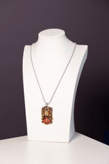 13. Red Hat Society Dog Tag Necklace