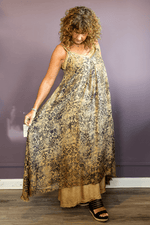 Marble Slip Dress