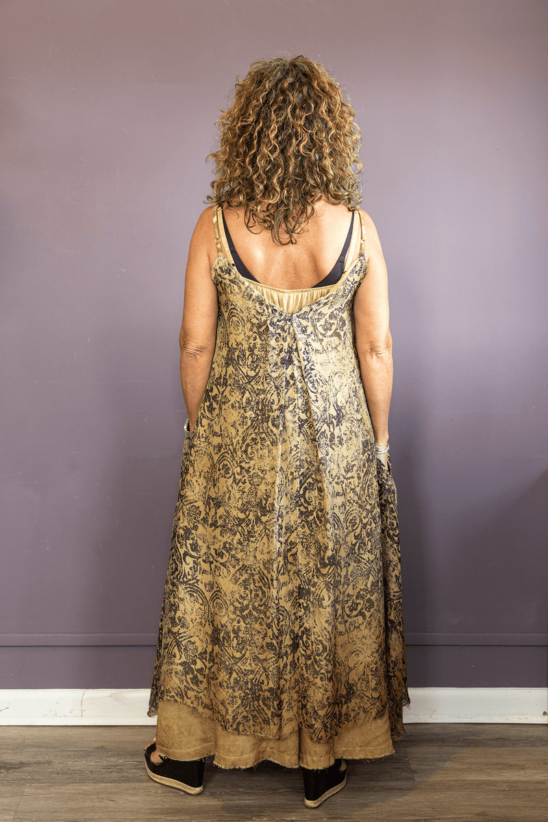 Marble Slip Dress