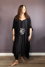 Black Slip Dress