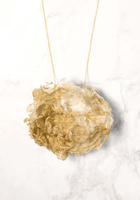 Fabric Peony Necklace