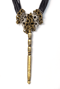 Phurba Mixed Metal Necklace