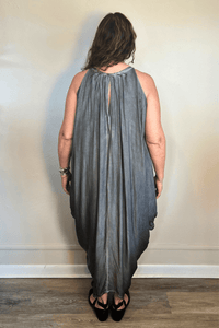 Pleated Amphora Dress
