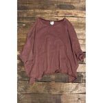 Be Free Top - Vintage Sangria