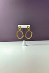 Chrysos Gold Loop Earrings