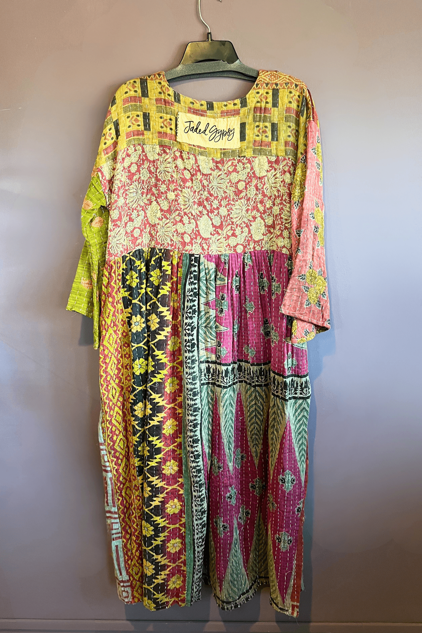 2. Kantha Sunrise Dress - One Of A Kind