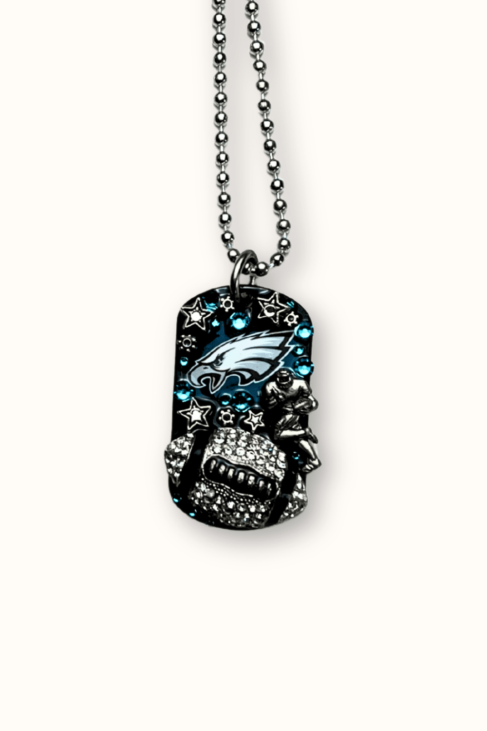 5. Eagles Dog Tag Necklace