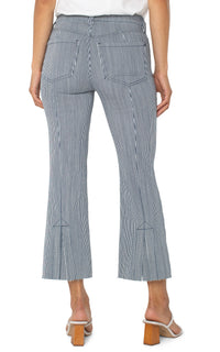 Gia Glider Navy Stripe Flare (Navy & White)