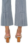 Gia Glider Navy Stripe Flare (Navy & White)