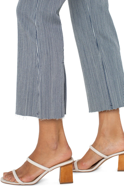 Gia Glider Navy Stripe Flare