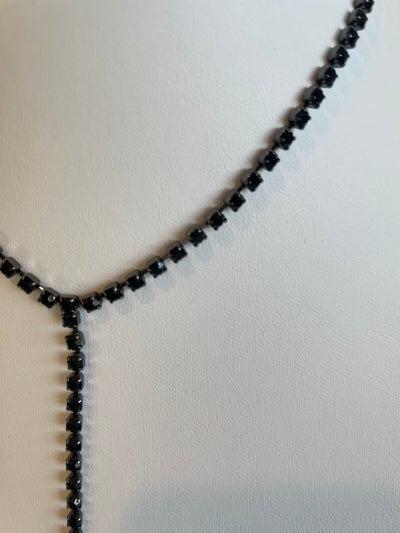 Gunmetal Kassandra Necklace