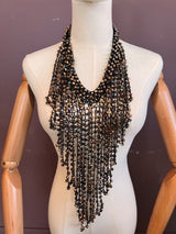 Crystal Fringe Necklace