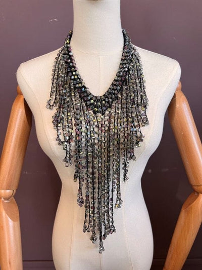 Crystal Fringe Necklace