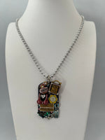 Born To Shop Dog Tag Necklace