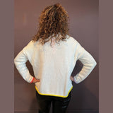 Hem-Trim Crewneck Sweater