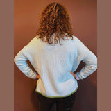 Hem-Trim Crewneck Sweater