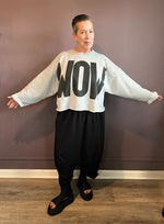 WOW Crop Sweatshirt