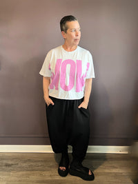 WOW Crop Tee