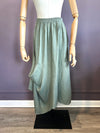 Linen Asymmetrical Skirt