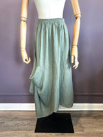 Linen Asymmetrical Skirt