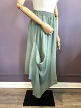 Linen Asymmetrical Skirt
