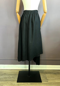 Linen Asymmetrical Skirt