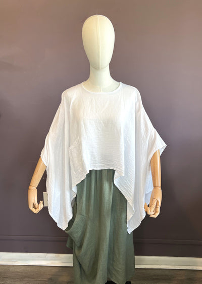 Linen Cape Topper