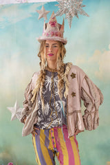 Silk Cropped Monique Jacket
