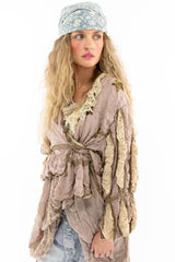 Silk Cropped Monique Jacket
