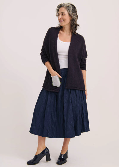Navy Lofty Peace Cardi