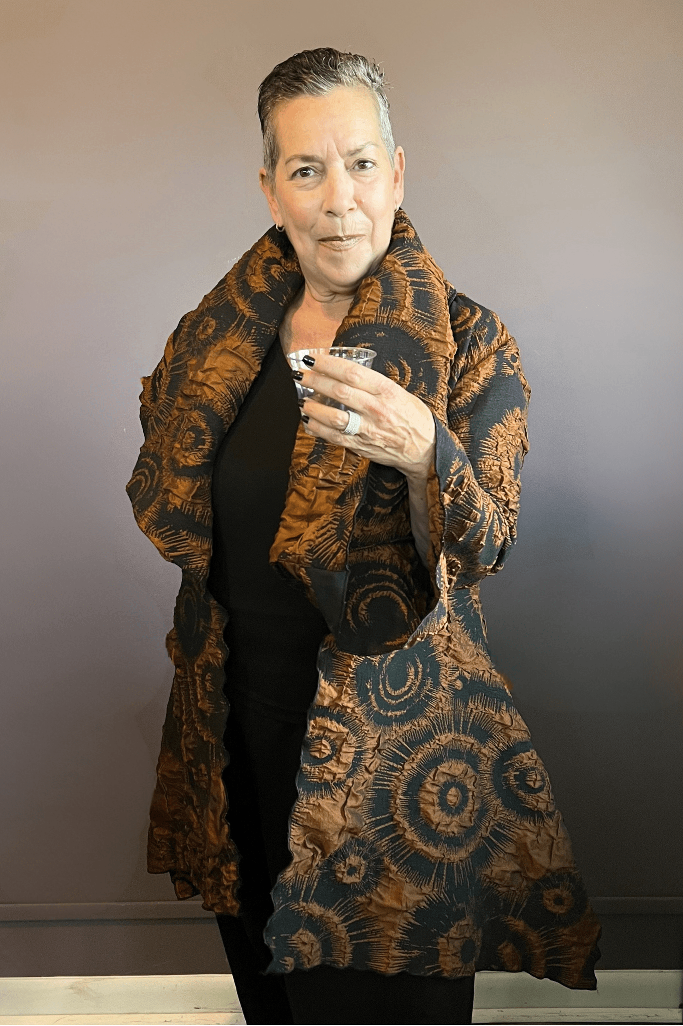 Bronze Mariam Jacket - Plus Size