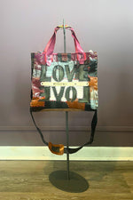 2.Love Cross Body Leather Tote