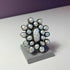 1. Baroque Pearl Adjustable Ring