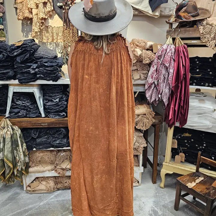 Tuck Strap Dress