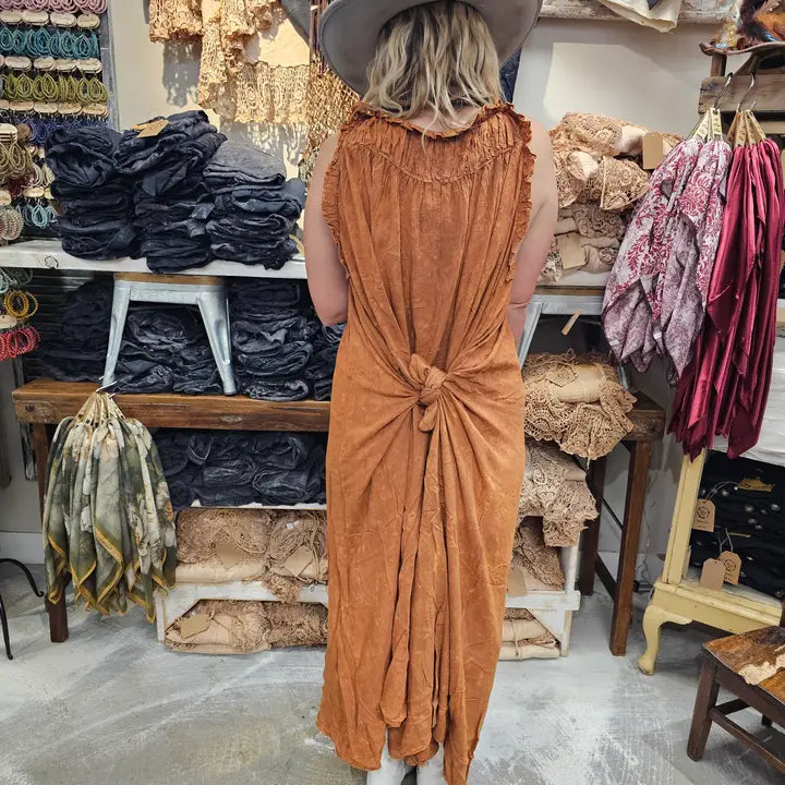 Tuck Strap Dress