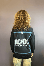 Rockstar Cardigan - AC/DC Back In Black