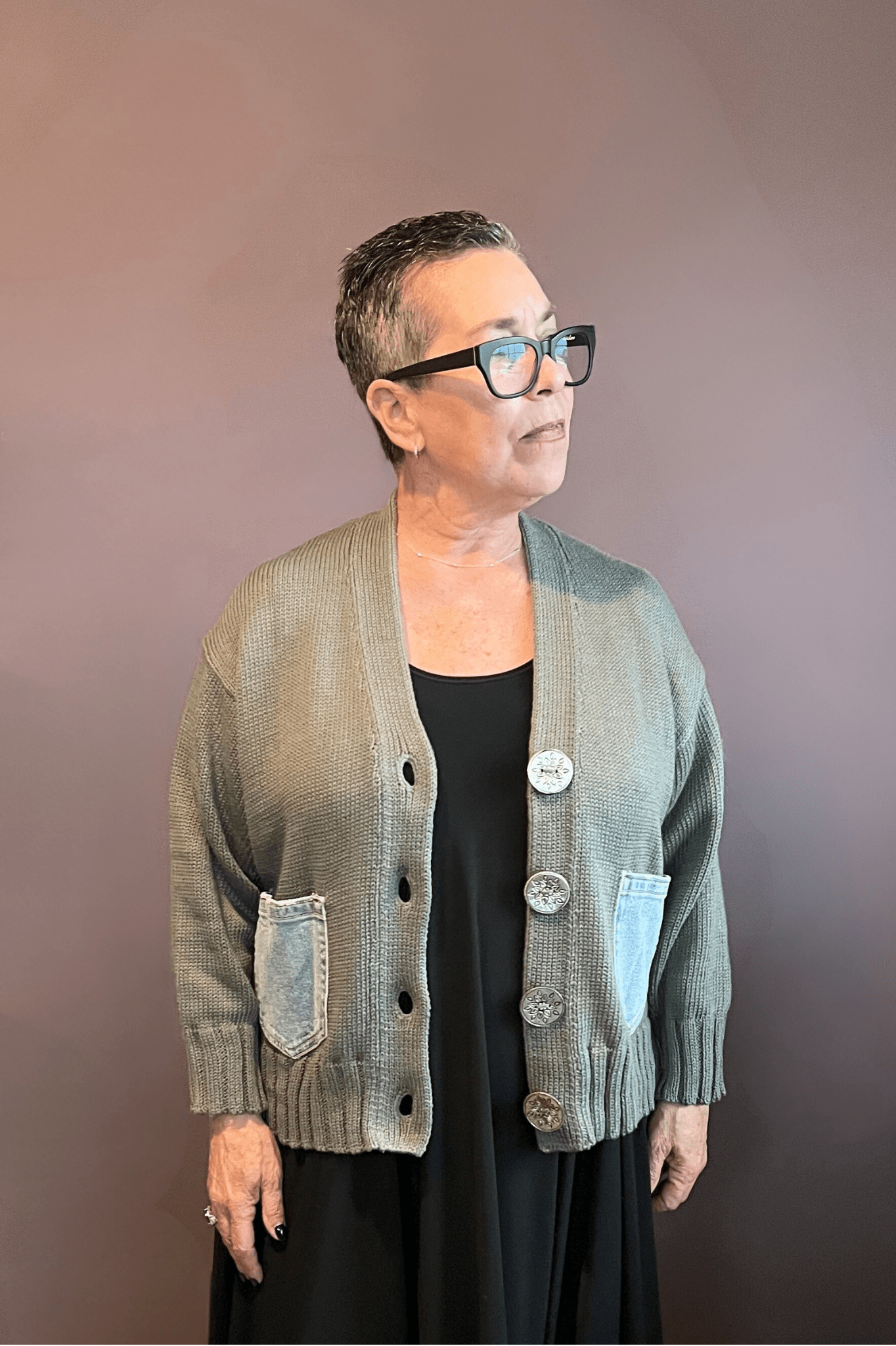 Rockstar Cardigan - Led Zeppelin