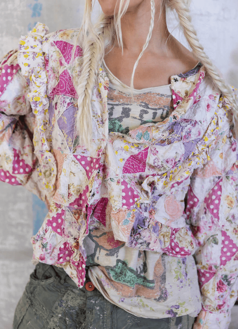 Quiltwork Bach Cropped Jacket