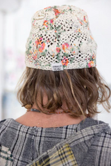 Floral Crochet Hanne Hat