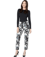 Print Pull-on Ankle Pant